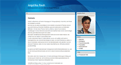 Desktop Screenshot of angelika-rauh.therapeuten-netz.com