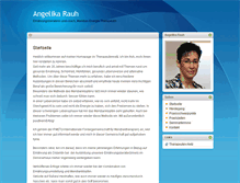 Tablet Screenshot of angelika-rauh.therapeuten-netz.com